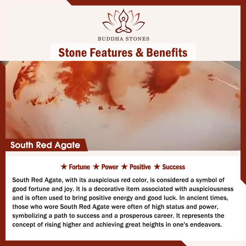 FREE Today: Fortune and Positive Natural South Red Agate Hetian Jade Gourd Bracelet