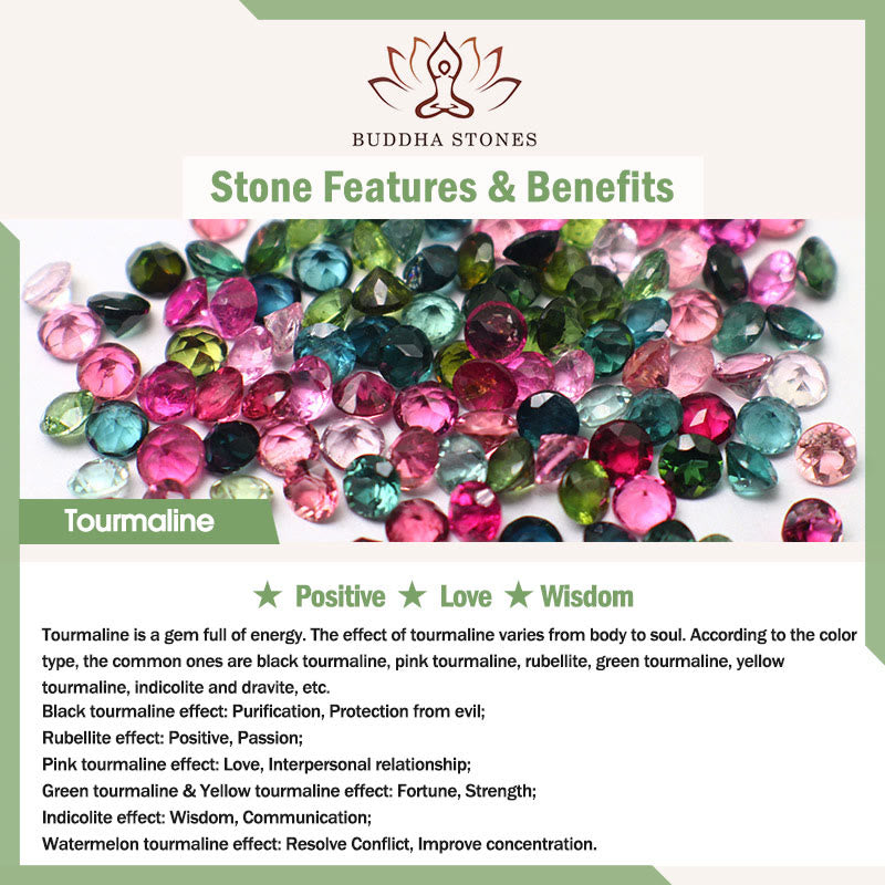 FREE Today: Positive Protection Tourmaline Purple Jade Aquamarine Copper Coin Double Wrap Bracelet