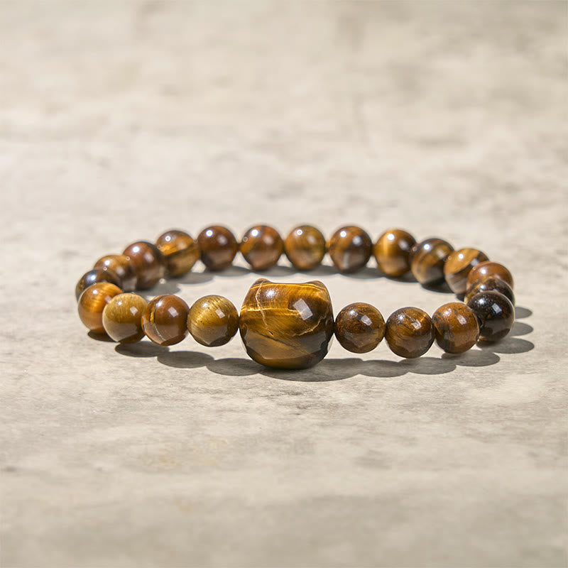 FREE Today: Clear Thinking and Power Handmade Save A Cat Tiger Eye Bracelet