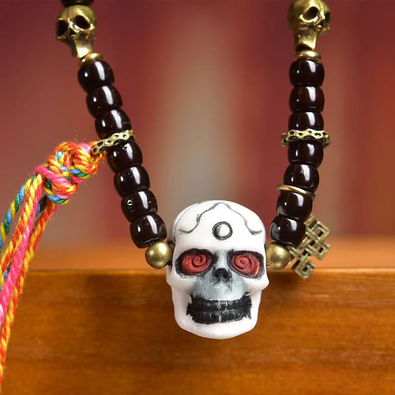 Buddha Stones Tibet Coconut Shell The Lord of the Corpse Forest Positive Bracelet