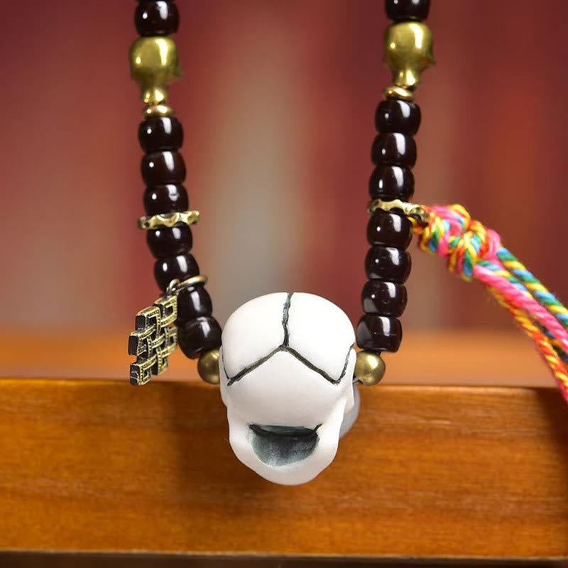 Buddha Stones Tibet Coconut Shell The Lord of the Corpse Forest Positive Bracelet