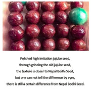 Buddhazens 108 Mala Beads Nepal Bodhi Seed Luck Wealth Tassel Bracelet Mala Bracelet BS 13