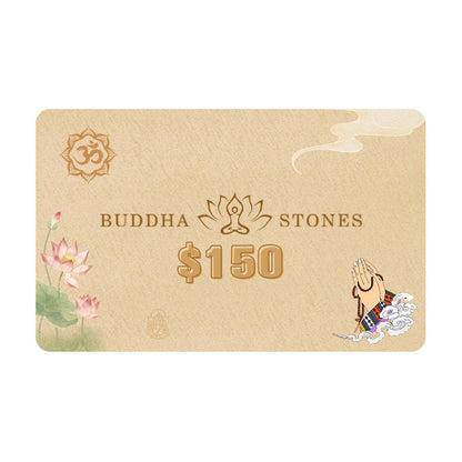 Buddha Stones Convey Good Luck Gift Certificate