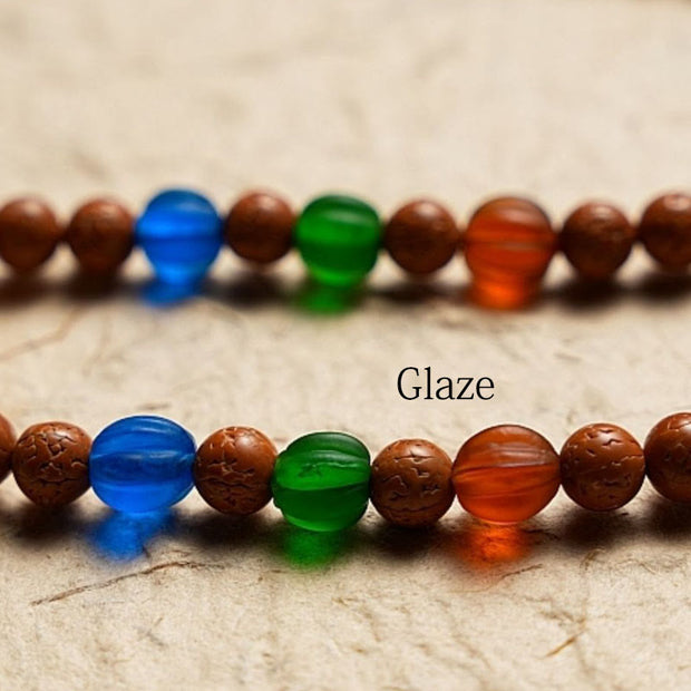 Buddhazens Tibet Bodhi Seed 108 Mala Beads Wisdom Peace Bracelet Necklace Mala Bracelet BS 17