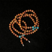 Buddhazens 108 Mala Beads Bian Stone Healing Bracelet Mala Bracelet BS 2