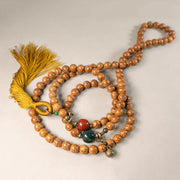 Buddhazens 108 Mala Beads Bodhi Seed Wisdom Peace Tassel Bracelet - image 7