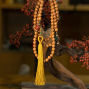Buddhazens 108 Mala Beads Bodhi Seed Wisdom Peace Tassel Bracelet - image 10