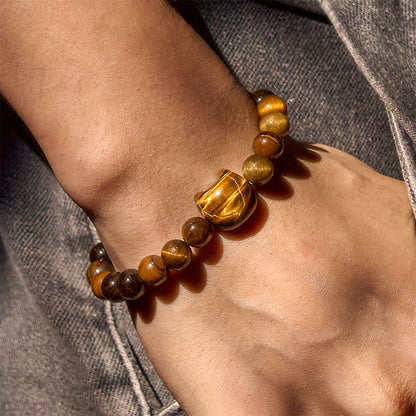 FREE Today: Clear Thinking and Power Handmade Save A Cat Tiger Eye Bracelet