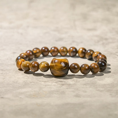 FREE Today: Clear Thinking and Power Handmade Save A Cat Tiger Eye Bracelet