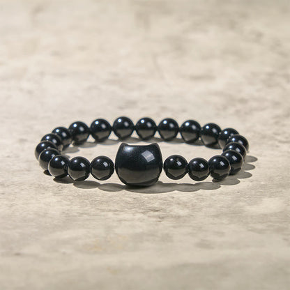 FREE Today: Protection and Fortune Handmade Save A Cat Black Onyx Bracelet