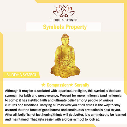 Buddha Stones Yin Yang Buddha Figure Hollow Design Stainless Steel Balance Necklace Pendant