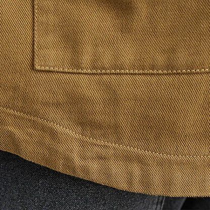 Buddha Stones Solid Color Women's Long Sleeve Cotton Blazer Jacket With Pockets