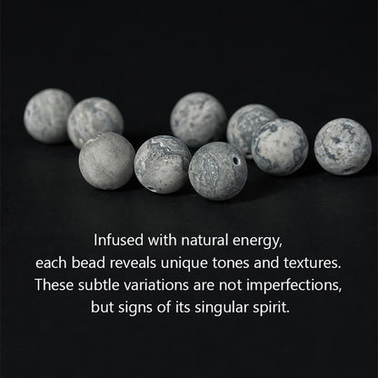 FREE Today: Protection Strength Grey Jasper Kambamba Jasper Tiger Eye Om Mani Padme Hum Bracelet