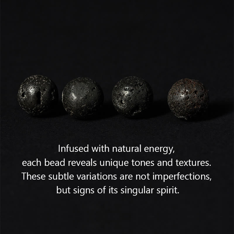 FREE Today: Soothing Silver Sheen Obsidian Lava Rock Grey Jasper Om Mani Padme Hum Vajra Bracelet