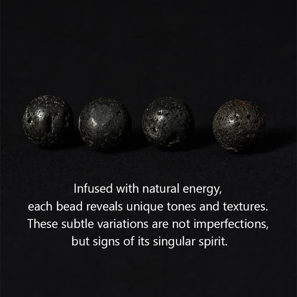 FREE Today: Soothing Silver Sheen Obsidian Lava Rock Grey Jasper Om Mani Padme Hum Vajra Bracelet
