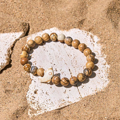 FREE Today: Spiritual Balance Natural Various Stones Dolphin Bracelet