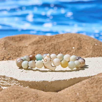 FREE Today: Spiritual Balance Natural Various Stones Dolphin Bracelet