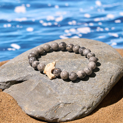 FREE Today: Spiritual Balance Natural Various Stones Dolphin Bracelet