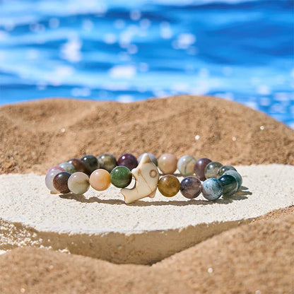 FREE Today: Spiritual Balance Natural Various Stones Dolphin Bracelet