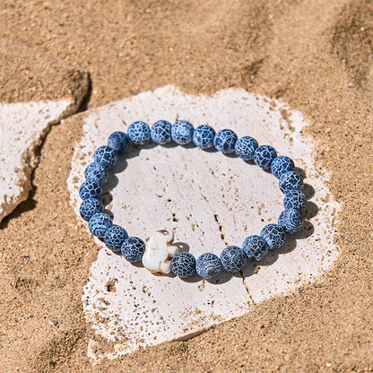 Buddha Stones Natural Various Stones Elephant Spiritual Strength Bracelet