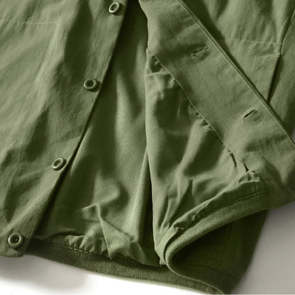 Buddha Stones Fall Solid Long Sleeve Buttons Down Men Cotton Shirt With Pockets