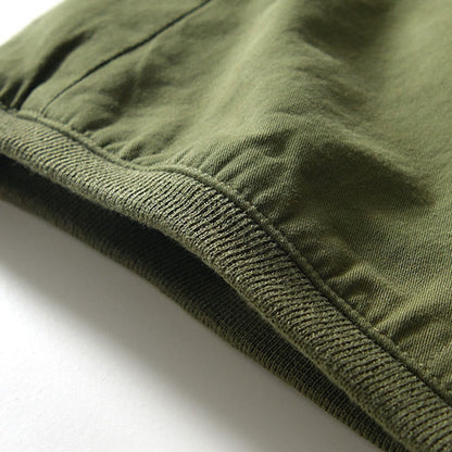 Buddha Stones Fall Solid Long Sleeve Buttons Down Men Cotton Shirt With Pockets