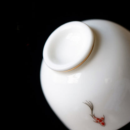 Buddha Stones Koi Fish Teacup Kung Fu Tea Cup