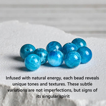 Buddha Stones 925 Sterling Silver Lotus Natural Apatite Creativity Bracelet