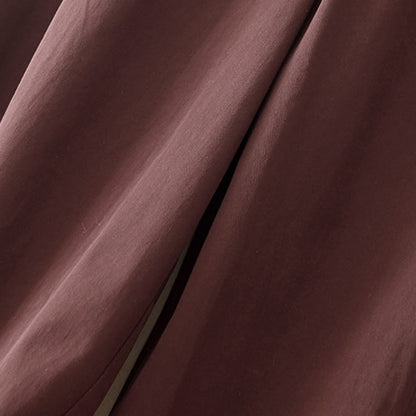 Buddha Stones Plain 7-8 Length Women's Harem Cotton Pants With Pockets