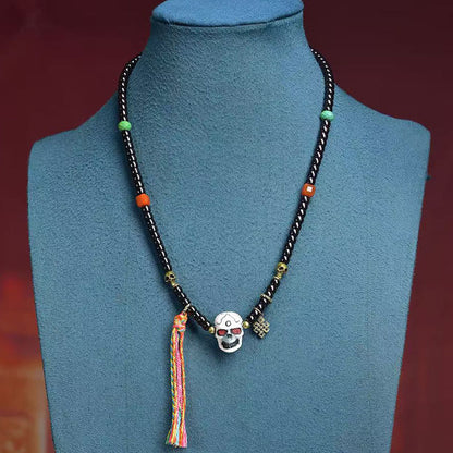 Buddha Stones Tibet Coconut Shell The Lord of the Corpse Forest Positive Bracelet