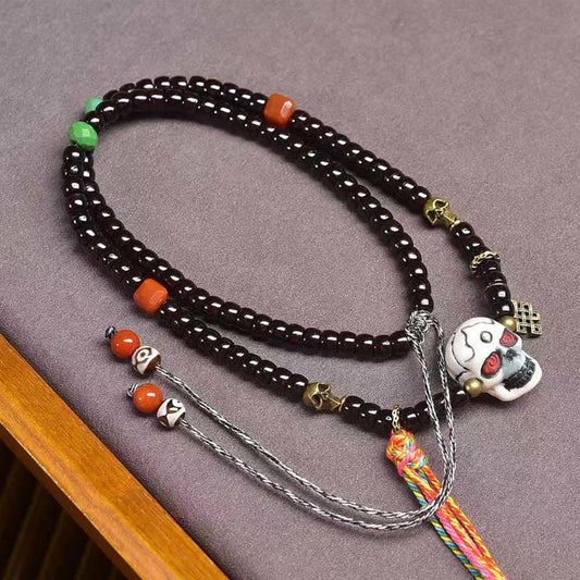 Buddha Stones Tibet Coconut Shell The Lord of the Corpse Forest Positive Bracelet