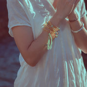 Buddhazens 108 Mala Beads 925 Sterling Silver Citrine Sandalwood Turquoise Protection Prosperity Bracelet Mala Bracelet BS 2