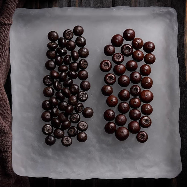 Buddhazens Natural Tibet 108 Mala Beads Purple Bodhi Seed Hetian Cyan Jade Copper Dorje Peace Bracelet Mala Bracelet BS 21