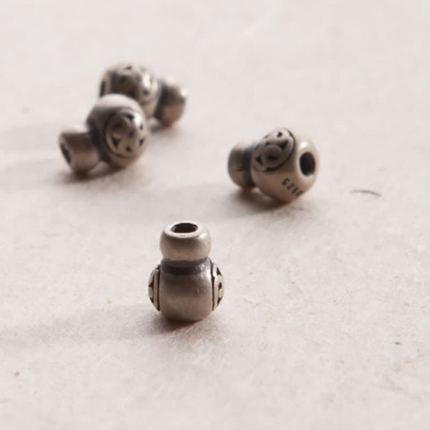 Buddhazens 108 Mala Beads 925 Sterling Silver Citrine Sandalwood Turquoise Protection Prosperity Bracelet Mala Bracelet BS 18