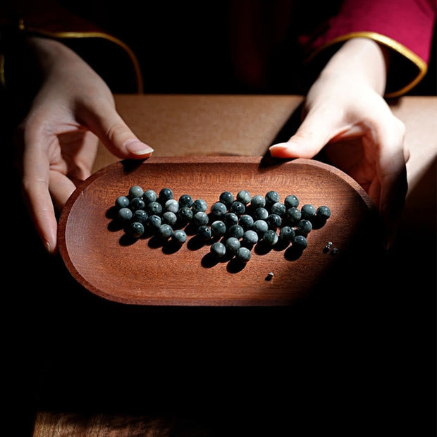 Buddhazens 925 Sterling Silver 108 Mala Beads Eagle's Eye Stone Moonstone Positive Bracelet Mala Bracelet BS 11