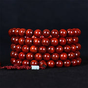 Tibetan Small Leaf Red Sandalwood Balance Bracelet (Extra 30% Off | USE CODE: FS30)