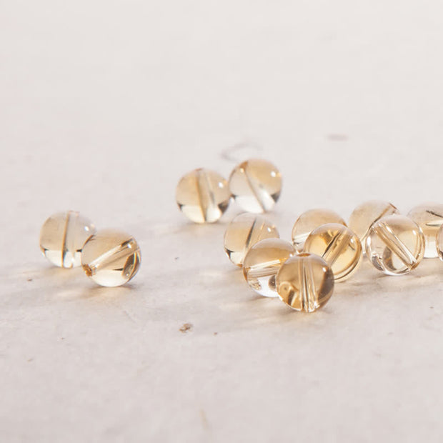 Buddhazens 108 Mala Beads 925 Sterling Silver Citrine Sandalwood Turquoise Protection Prosperity Bracelet Mala Bracelet BS 14