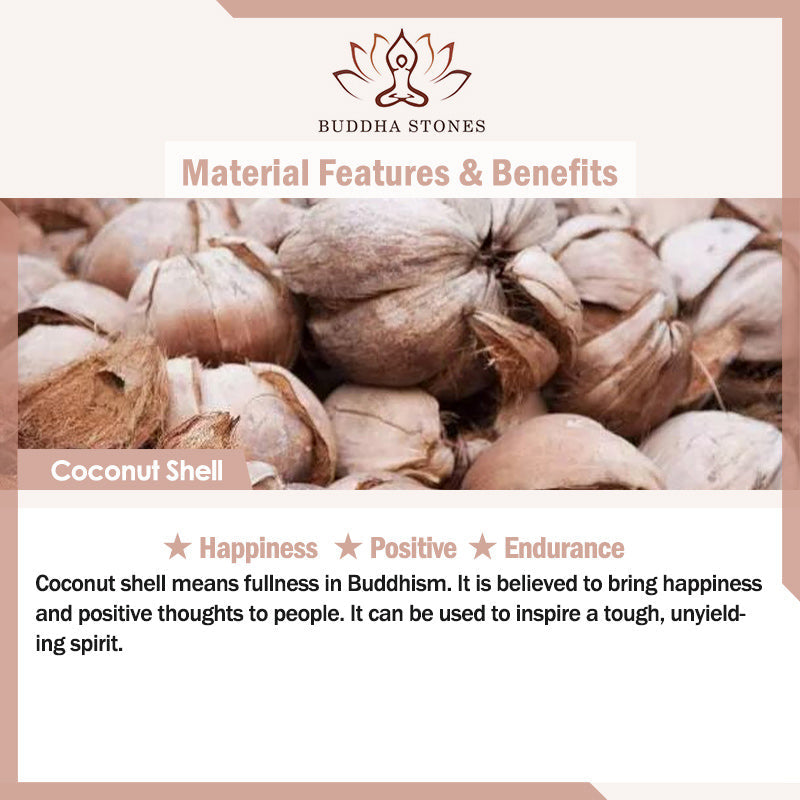 Buddha Stones Tibet Bone Beads Coconut Shell The Lord of the Corpse Forest Happiness Bracelet
