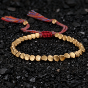 BuddhaZens Tibetan Copper Beads Healing Luck Bracelet