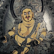 Buddhazens 108 Mala Beads Natural Tiger Eye Copper Dorje Protection Tassel Bracelet Mala Bracelet BS 26